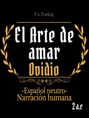 El arte de amar - Audiobook
